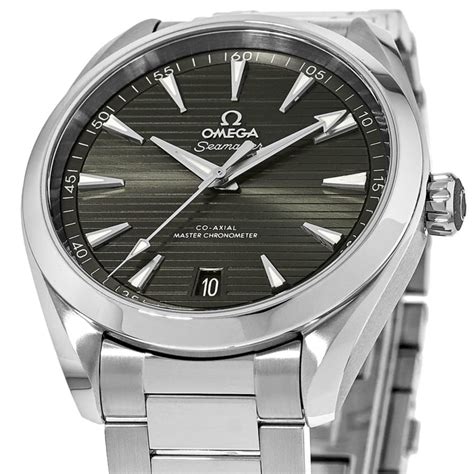 omega watch green face|omega 220.10.41.21.10.001.